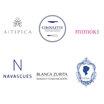Curso Vogue en Comunicación, Relaciones Públicas y Organización de Eventos de Lujo Logos de los colaboradores: Atipica, Ciboulette, Mimoki, Navascués, Blanca Zurita
